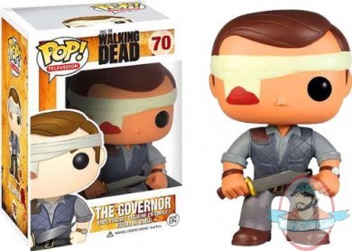 Walking Dead Pop! Vinyl Governor Bandaged Version Figure PX Funko