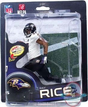 Ray Rice Baltimore Ravens NFL 32 McFarlane Collector Level Bronze