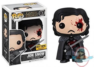 POP! Game of Thrones Bloody Jon Snow #7 Vinyl Figure Funko