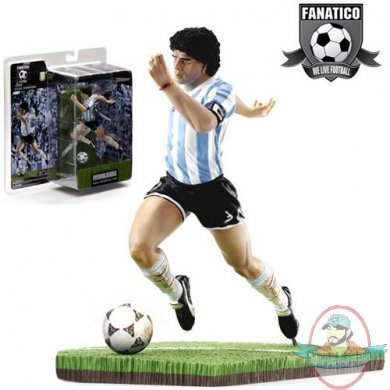 **Soccer Plastic Figure DIEGO MARADONA ARGENTINA - by Fanatico h. 6" sealed 