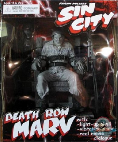 Sin City Series 2 Deluxe Death Row Marv Black & White Mickey Rourke 