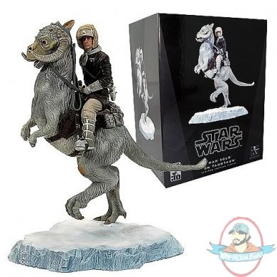 Star Wars Episode V Han Solo on Tauntaun Statue Gentle Giant JC