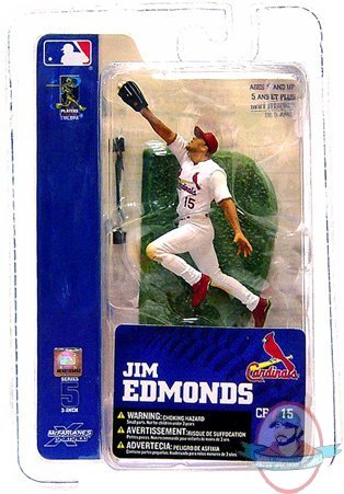 MLB 3"  Serie 5 Mini Figure Jim Edmonds St Louis Cardinals McFarlane