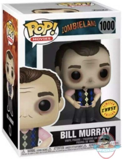 Pop! Movies Zombieland Bill Murray Chase #1000 Vinyl Figure Funko