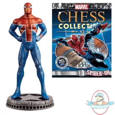 Marvel Chess Figure Collection #93 Spider-Uk White Pawn Eaglemoss