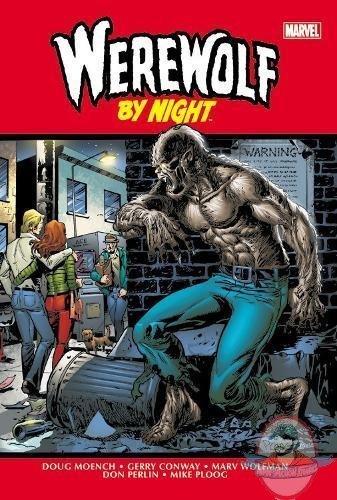 Marvel Werewolf by Night Omnibus Hardcover Used