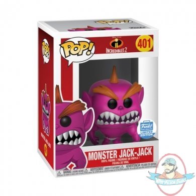 Pop! Disney Incredibles 2 Monster Jack Jack Exclusive #401 Funko 