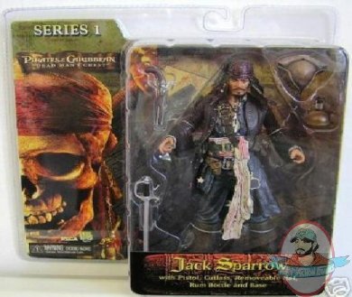 Pirates of the Caribbean Dead Man's Chest Series 1 Jack Sparrow Neca