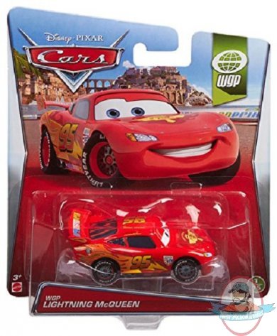 Disney Cars Die-Cast WGP Lightning McQueen Vehicle by Mattel