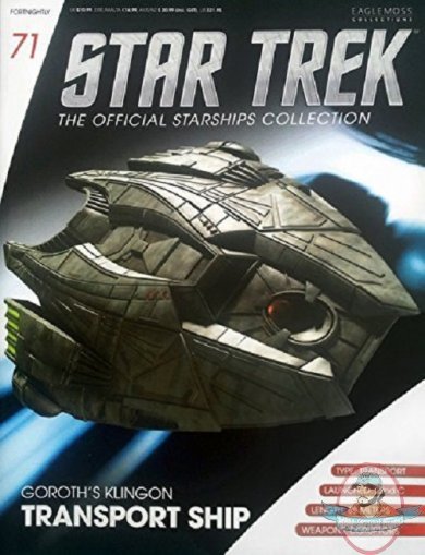 Star Trek Starships #71 Klingon Transport Eaglemoss