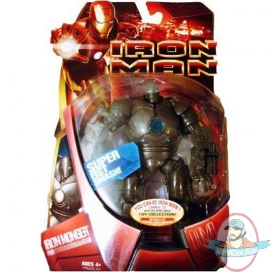 Iron Man: Iron Monger I Blue Light Action Figure Hasbro JC