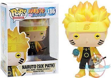 Pop! Anime: Naruto Shippuden Naruto Six Path GID #186 Funko JC