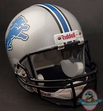 Detroit Lions Full Size Replica Football Helmet