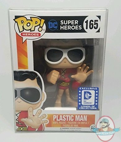 POP Dc Heroes Legion of Collectors Exclusive Plastic Man #165 Funko JC