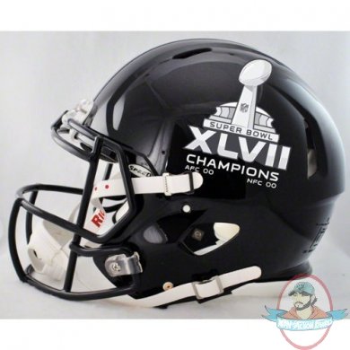 Baltimore Ravens NFL Mini Football Helmet Super Bowl 47 XLVII 