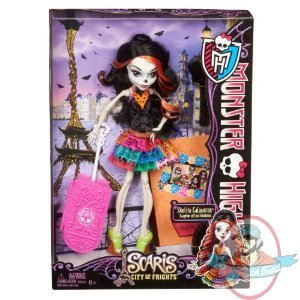 Monster High Travel Scaris Skelita Calaveras Doll by Mattel
