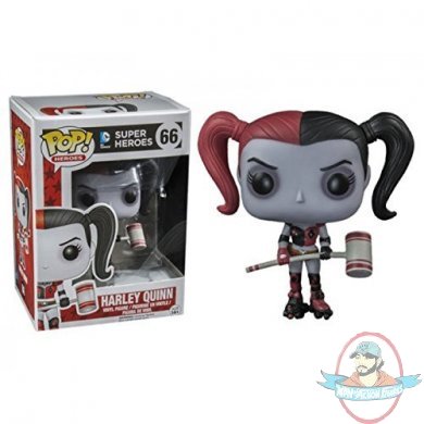  POP Heroes: Harley Quinn ROLLER DERBY with Mallet #66 by Funko