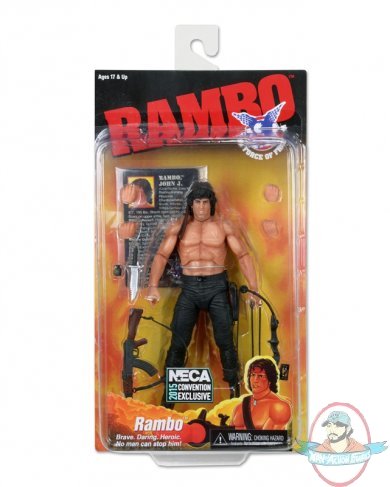 SDCC Rambo Force of Freedom 7 inch Figure Neca