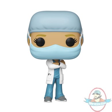 Pop! Heroes Front Line Worker Female #1 Vinyl Figure by Funko