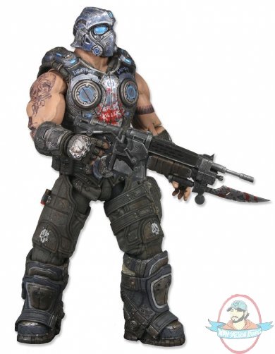 Gears of War 3 Series 1 Clayton Carmine Action Figure  by Neca