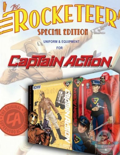 1:6 Scale Captain Action Rocketeer Set