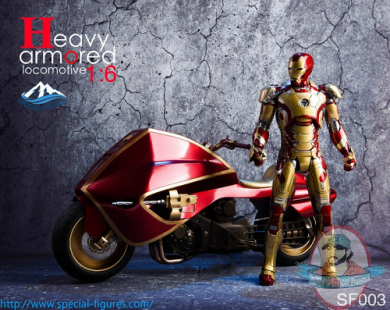 Special Figures 1:6 Scale Heavy Armored Locomotive Red SF-003R Special Figures 1:6 Scale Heavy Armored Locomotive Red SF-003R
