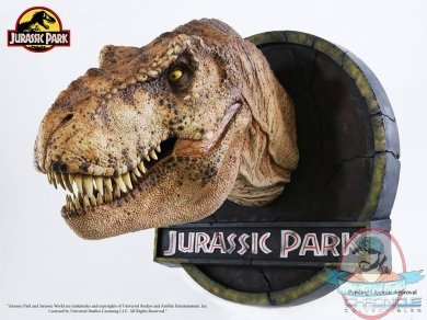 Jurassic Park: Female 1/5th scale T-Rex Bust Toynami