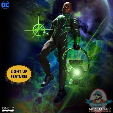 The One:12 Collective John Stewart The Green Lantern by Mezco