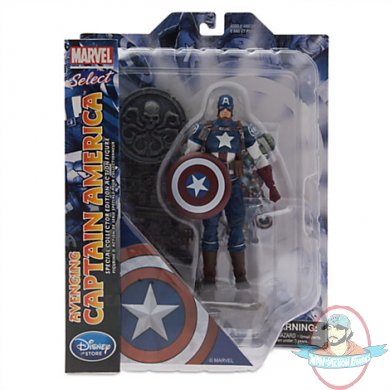 Marvel Select Captain America Action Figure by Diamond Select