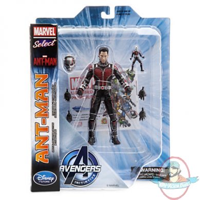 Marvel Select Ant-Man Unmasked Action Figure by Diamond Select