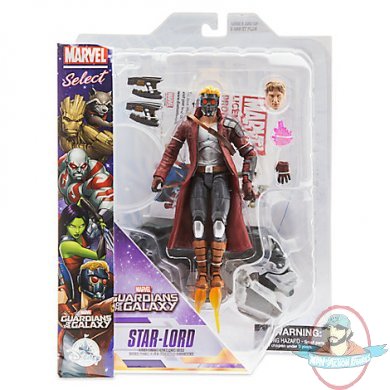 Marvel Select Guardians of the Galaxy Star-Lord 7 inch Figure Diamond