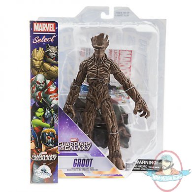 Marvel Select Guardians of the Galaxy Groot 10 inch Figure Diamond