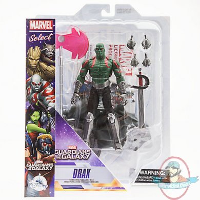 Marvel Select Guardians of the Galaxy Drax 7 inch Figure Diamond