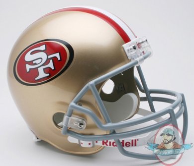 San Francisco 49ers Full Size Replica Football Helmet 