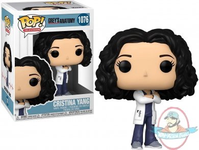 Pop! Tv Greys Anatomy Cristina Yang #1076 Vinyl Figure Funko