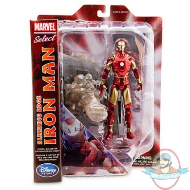 Marvel Select Bleeding Edge Iron Man Action Figure Diamond Select