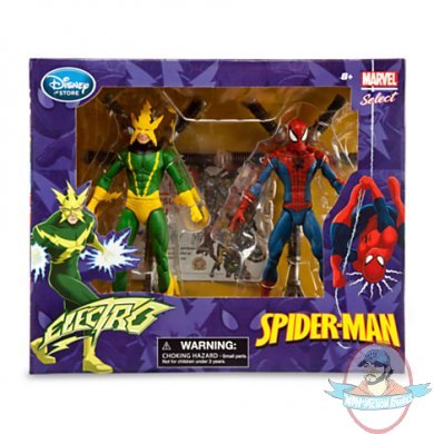 Marvel Select Spider-Man and Electro Set of 2 Diamond Select