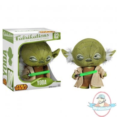 Star Wars Fabrikations Yoda 6 inch Plush Figure Funko