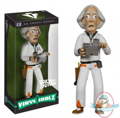 Back to the Future Dr. Emmett Brown  Vinyl Idolz 8 Inch by Funko