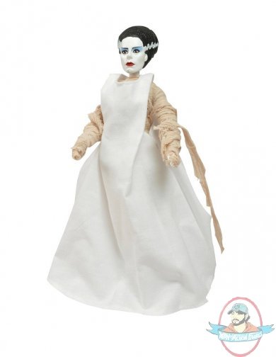 Universal Monsters Bride of Frankenstein 8" Figure with Cloth Diamond