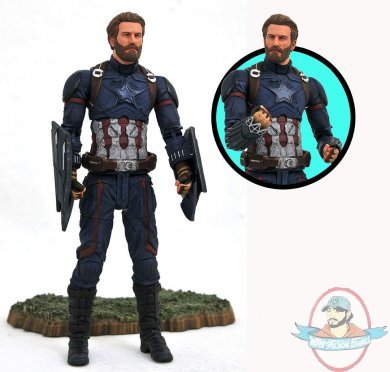 Marvel Select Avengers 3 Captain America Figure Diamond Select