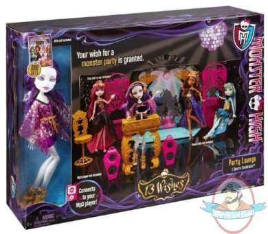 Monster High Spectra Vondergeist "Rock the Casbah" Party Lounge Play 