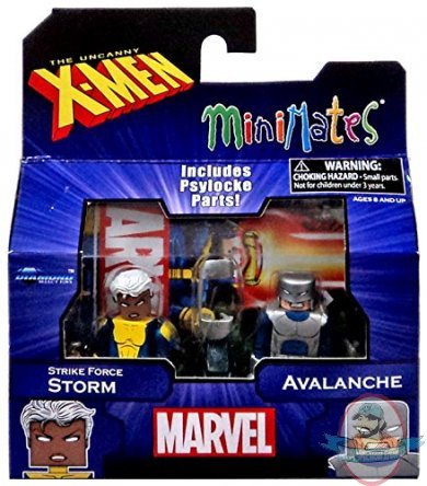 Marvel X-Men Vs. Brotherhood Minimates Series 60 Storm & Avalanche