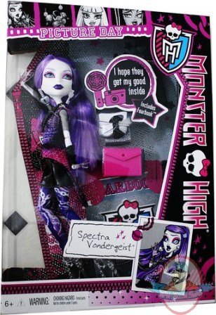 Monster High Picture Day Spectra Vondergeist Doll by Mattel