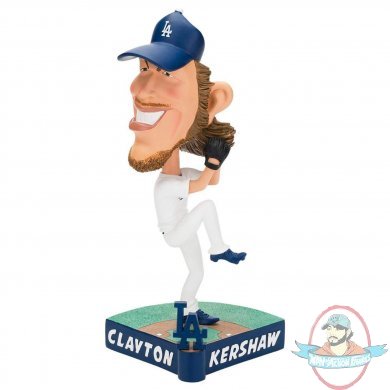 2017 MLB Caricature Clayton Kershaw BobbleHead Forever Collectibles