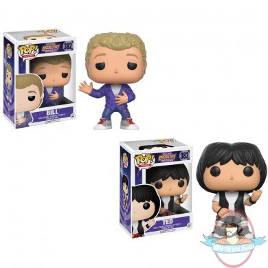 Pop! Movies Bill & Ted's Excellent Adventure Set of 2 Figure Funko