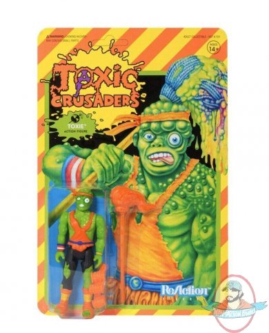 Toxic Crusaders Toxie ReAction Figure Super 7