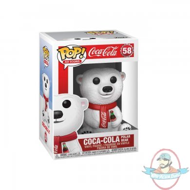 Pop! AD Icons Coca-Cola Polar Bear #58 Vinyl Figure Funko