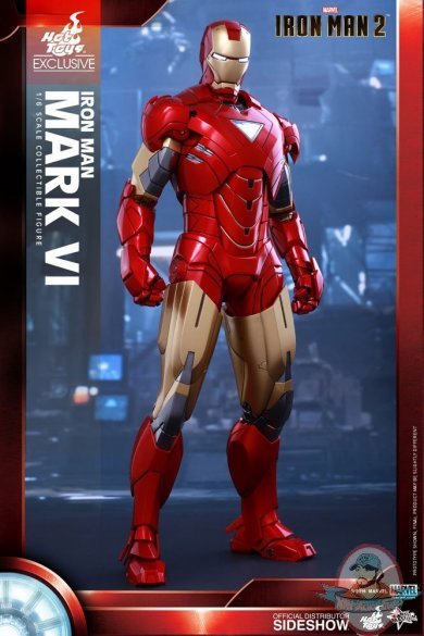 1/6 Scale Iron Man 2 Mark VI MMS339 Figure by Hot Toys