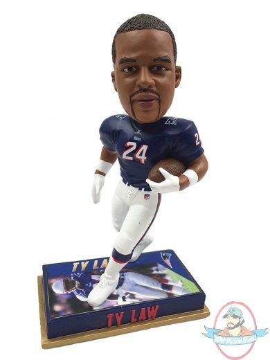 NFL Retired Players 8" Series 2 Ty Law #24 BobbleHead